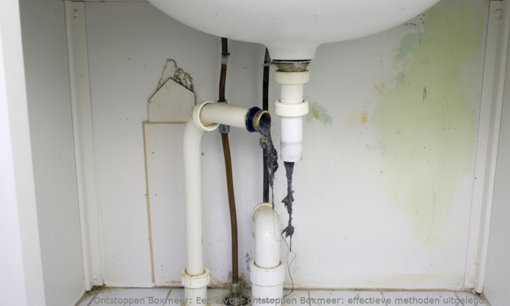 Een afvoer ontstoppen Boxmeer: effectieve methoden uitgelegd