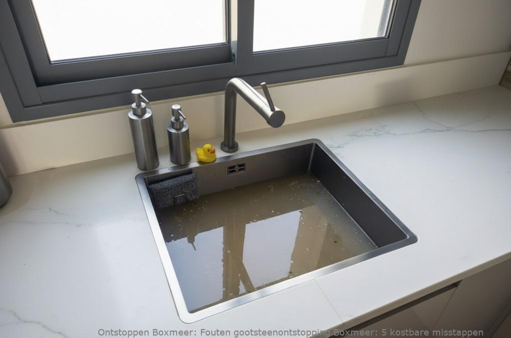 Fouten gootsteenontstopping Boxmeer: 5 kostbare misstappen