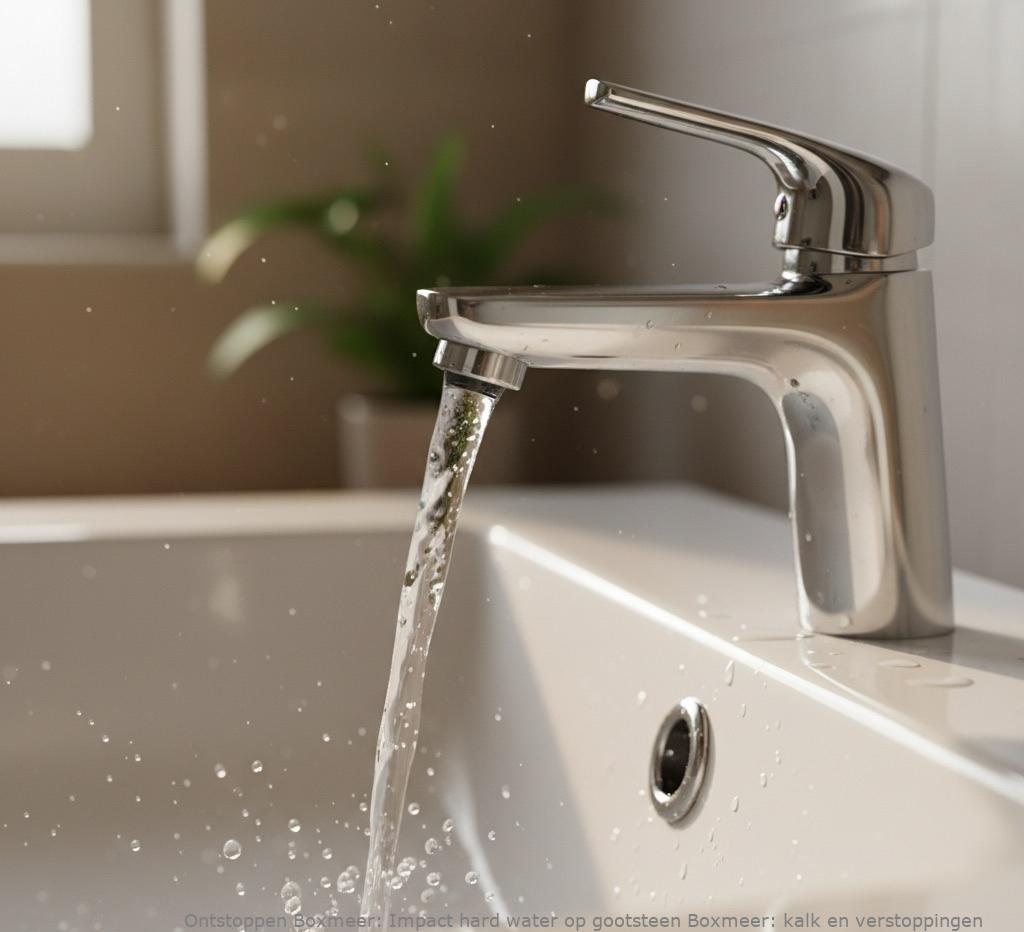 Impact hard water op gootsteen Boxmeer: kalk en verstoppingen