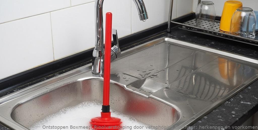 Rioolverstopping door vetophoping Boxmeer: herkennen én voorkomen