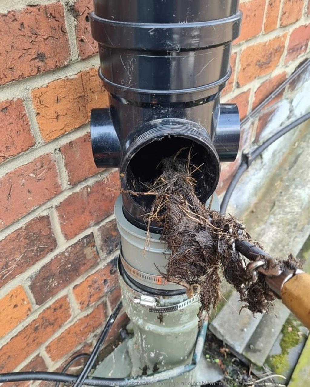 Verstopte regenpijp rioolproblemen Boxmeer: herfstcheck