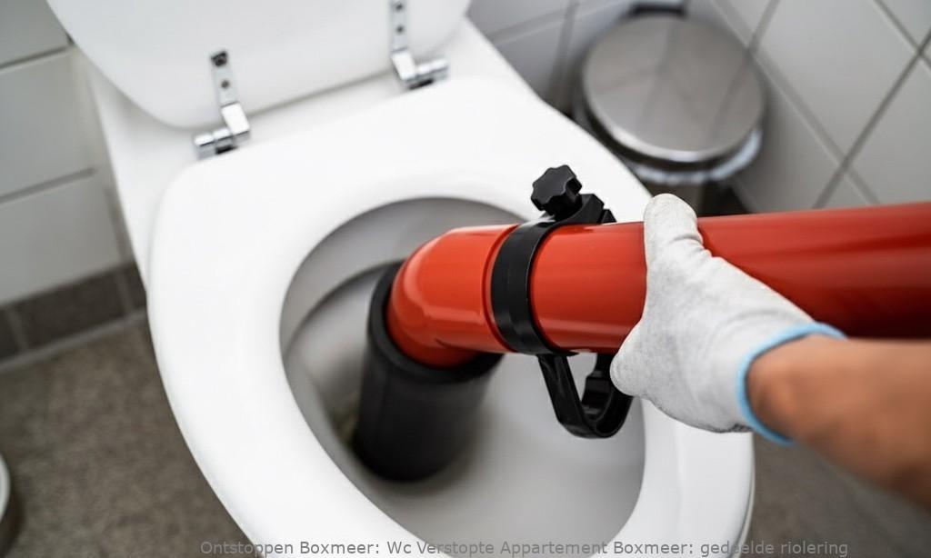Wc Verstopte Appartement Boxmeer: gedeelde riolering