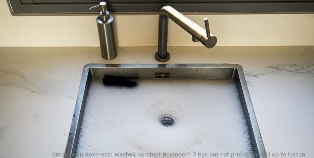 Wasbak verstopt Boxmeer? 7 tips om het probleem snel op te lossen