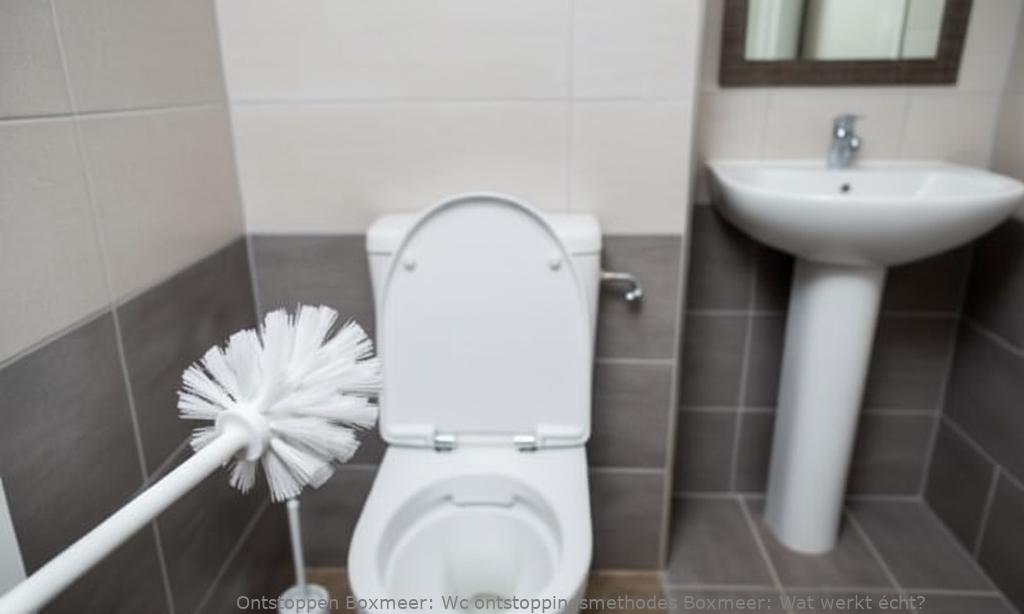 Wc ontstoppingsmethodes Boxmeer: Wat werkt écht?